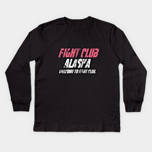 Fight Club Alaska Kids Long Sleeve T-Shirt